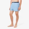 3-pack bomullsboxershorts i poplin för herr
