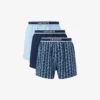 3-pack bomullsboxershorts i poplin för herr