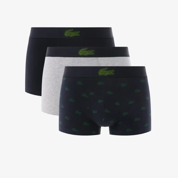 3-pack boxerkalsonger med krokodiltryck för herr 3-pack boxerkalsonger med krokodiltryck för herr