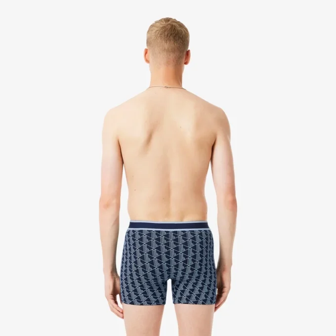 3-pack boxerkalsonger med monogramtryck för herr 3-pack boxerkalsonger med monogramtryck för herr