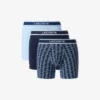 3-pack boxerkalsonger med monogramtryck för herr 3-pack boxerkalsonger med monogramtryck för herr
