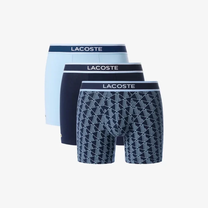 3-pack boxerkalsonger med monogramtryck för herr 3-pack boxerkalsonger med monogramtryck för herr