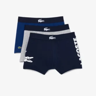 3-pack boxerkalsonger med tryck för herr