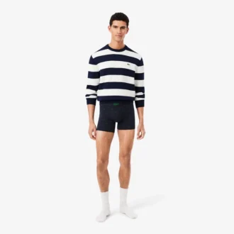 3-pack boxershorts i stretchbomull med tryck
