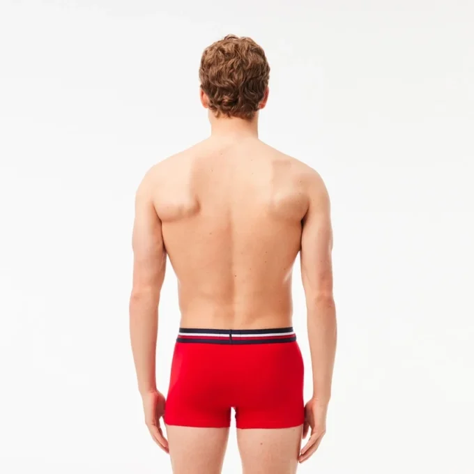 3-pack flerfärgade boxerkalsonger för herr