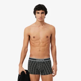 3-pack monogram-boxerkalsonger för herr