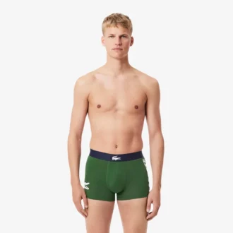 3-pack stretchiga bomullskalsonger för herr