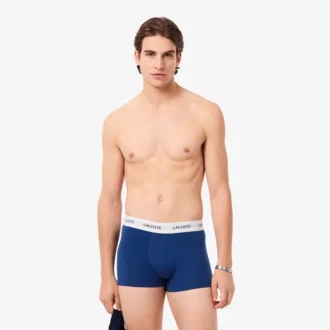 3-pack stretchiga bomullskalsonger för herr