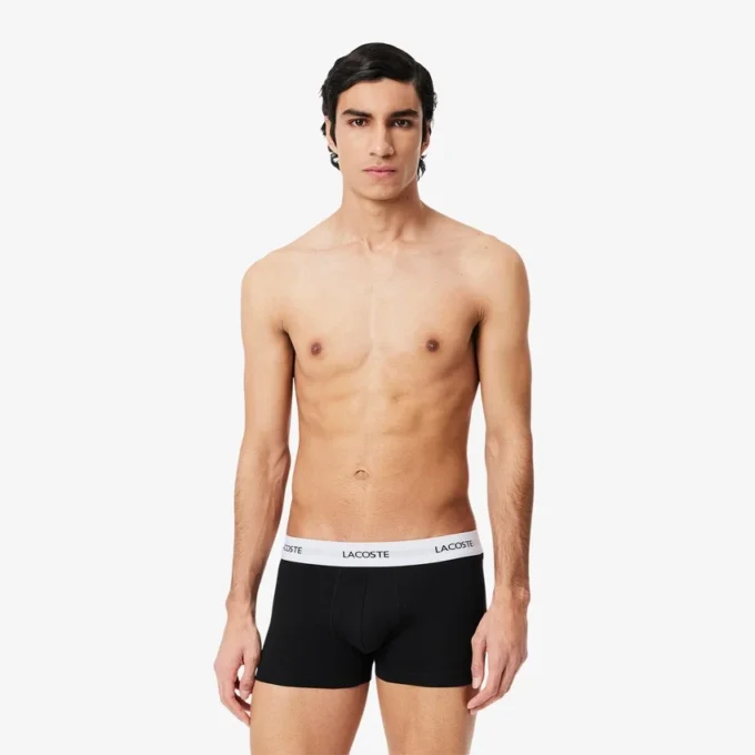3-pack stretchiga bomullskalsonger för herr