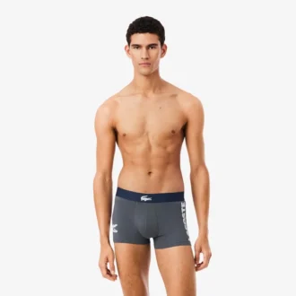 3-pack stretchiga bomullskalsonger för herr