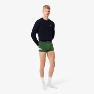 3-pack stretchiga bomullskalsonger för herr