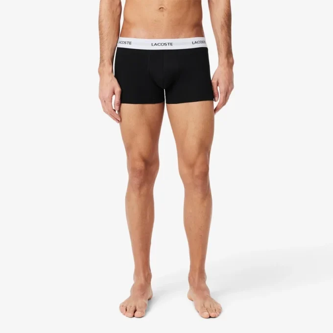 3-pack stretchiga bomullskalsonger för herr