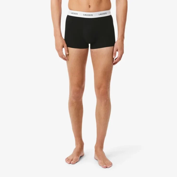 3-pack stretchiga bomullskalsonger för herr