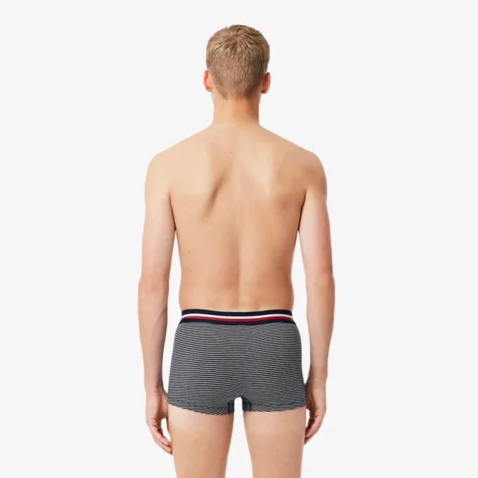 3-pack stretchiga bomullskalsonger för herr