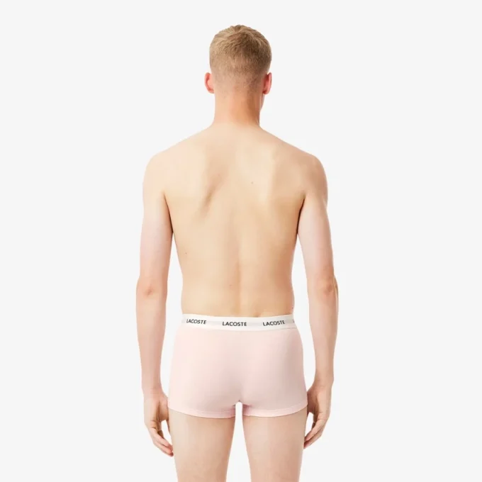 3-pack stretchiga bomullskalsonger för herr