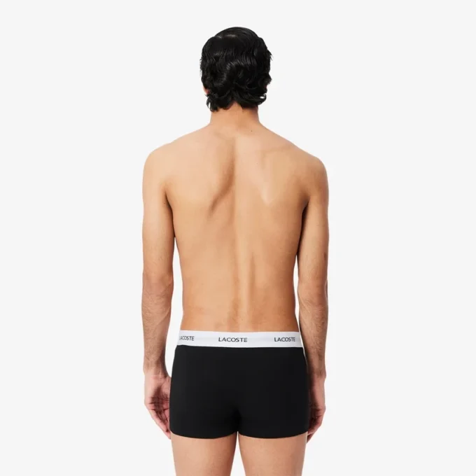 3-pack stretchiga bomullskalsonger för herr