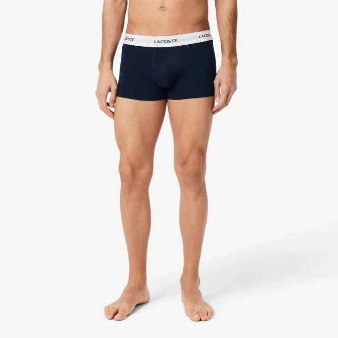 3-pack stretchiga bomullskalsonger för herr