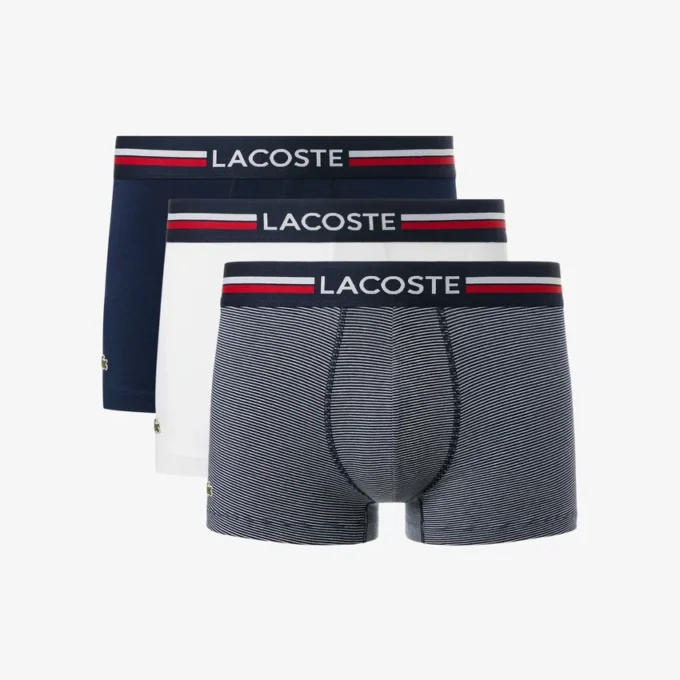 3-pack stretchiga bomullskalsonger för herr