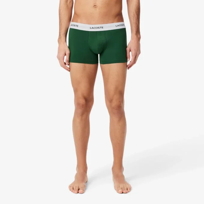 3-pack stretchiga bomullskalsonger för herr