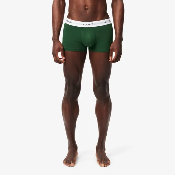 3-pack stretchiga bomullskalsonger för herr