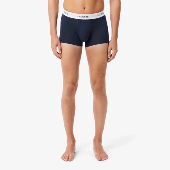 3-pack stretchiga bomullskalsonger för herr