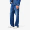 5-fickiga indigojeans med rak passform för herr 5-fickiga indigojeans med rak passform för herr