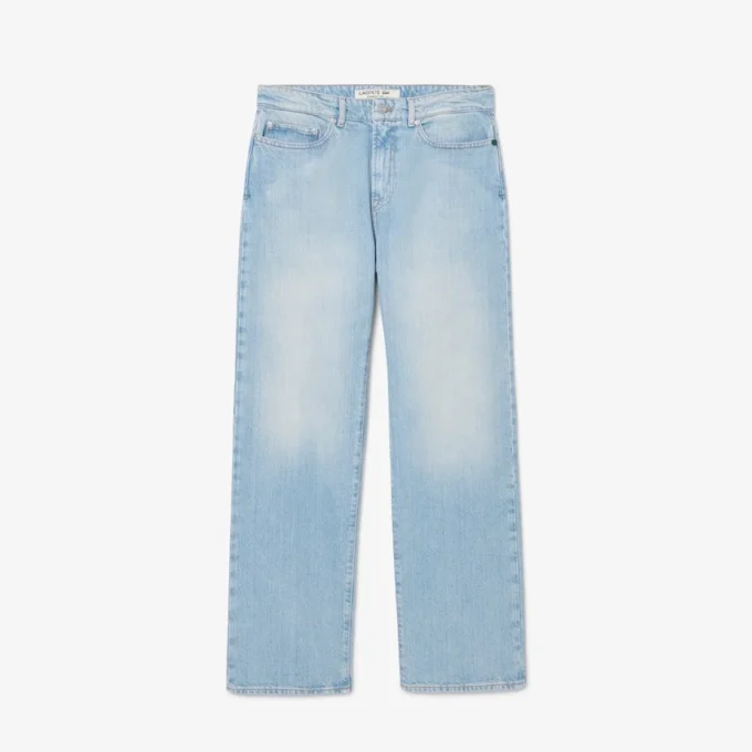 5-fickiga indigojeans med rak passform för herr 5-fickiga indigojeans med rak passform för herr