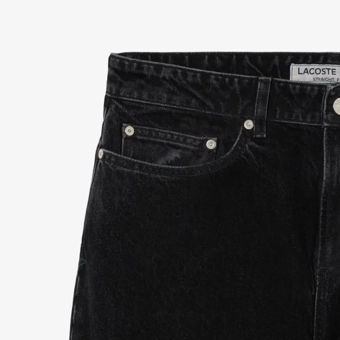 5-fickiga indigojeans med rak passform för herr 5-fickiga indigojeans med rak passform för herr