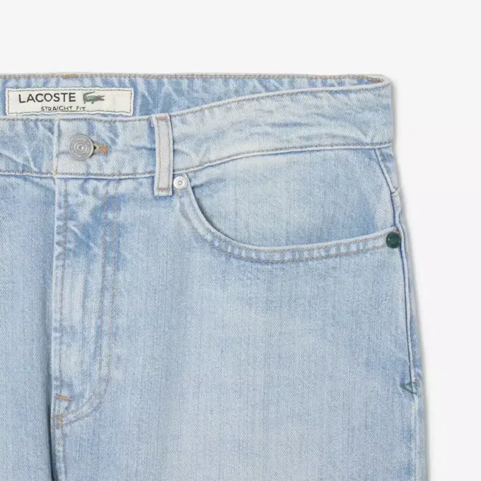 5-fickiga indigojeans med rak passform för herr 5-fickiga indigojeans med rak passform för herr