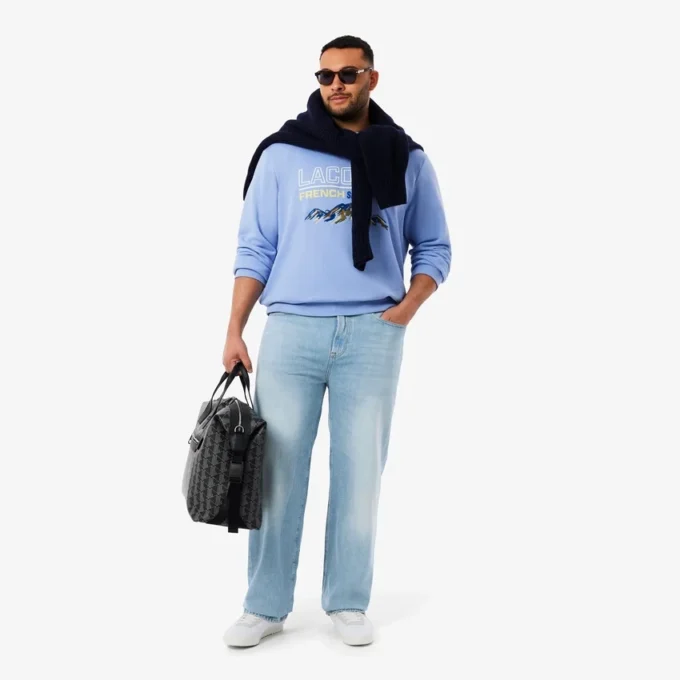5-fickiga indigojeans med rak passform för herr 5-fickiga indigojeans med rak passform för herr
