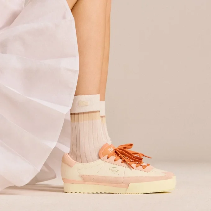 Aura lädersneakers för dam
