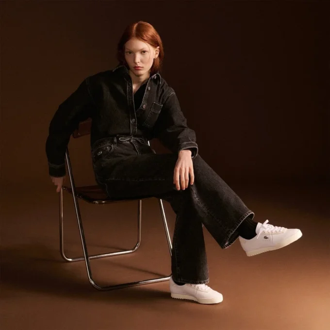 Aura lädersneakers för dam Aura lädersneakers för dam