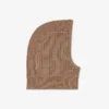 Balaclava i ribbstickat Balaclava i ribbstickat