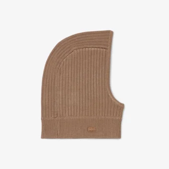 Balaclava i ribbstickat