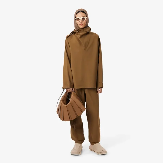Balaclava i ribbstickat Balaclava i ribbstickat