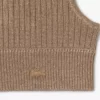 Balaclava i ribbstickat Balaclava i ribbstickat