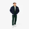 Barnens tryckta fleece-hoodie med dragkedja Barnens tryckta fleece-hoodie med dragkedja