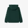 Barnens tryckta fleece-hoodie med dragkedja Barnens tryckta fleece-hoodie med dragkedja