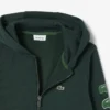 Barnens tryckta fleece-hoodie med dragkedja Barnens tryckta fleece-hoodie med dragkedja