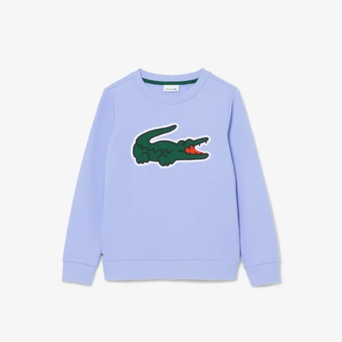 Barnens tryckta fleecesweatshirt Barnens tryckta fleecesweatshirt