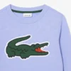 Barnens tryckta fleecesweatshirt Barnens tryckta fleecesweatshirt