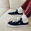Baseshot lädersneakers för herr