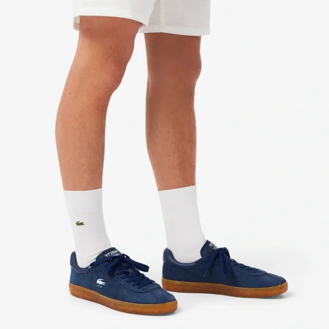 Baseshot-sneakers i mocka för herr
