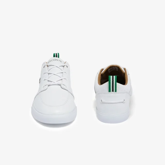 Bayliss-sneakers för herr med perforerad krage