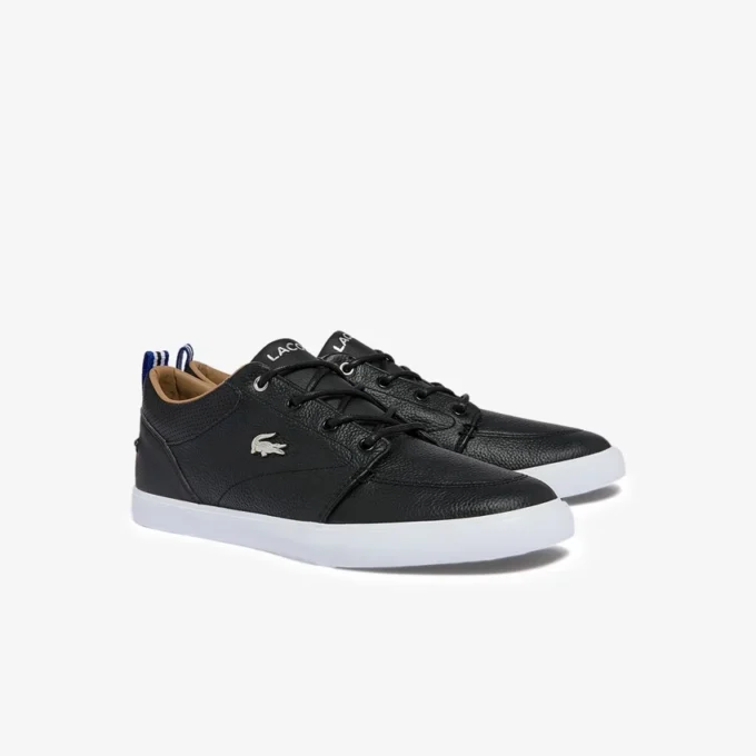 Bayliss sneakers för herr med perforerad krage i läder Bayliss sneakers för herr med perforerad krage i läder