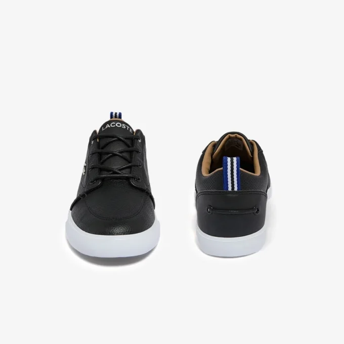 Bayliss sneakers för herr med perforerad krage i läder Bayliss sneakers för herr med perforerad krage i läder