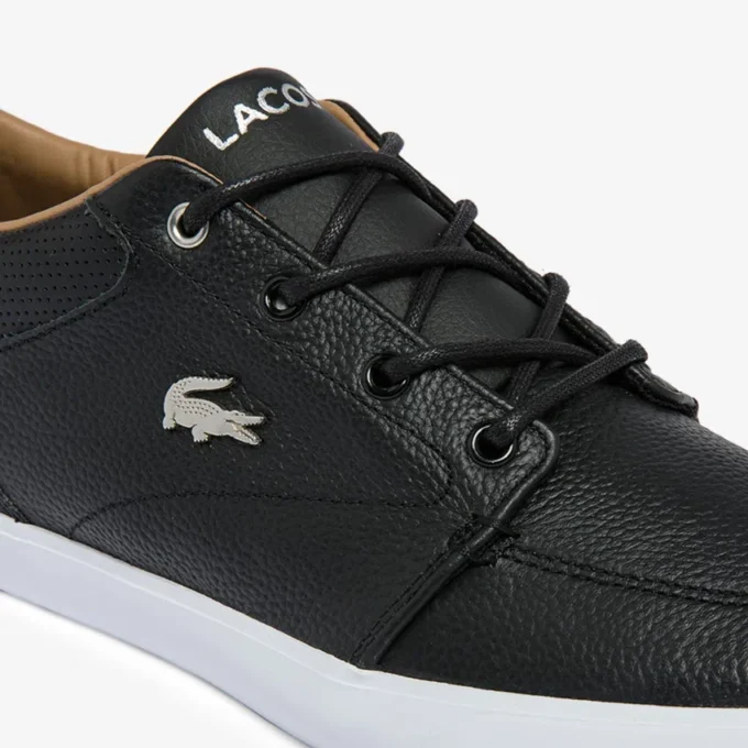 Bayliss sneakers för herr med perforerad krage i läder Bayliss sneakers för herr med perforerad krage i läder