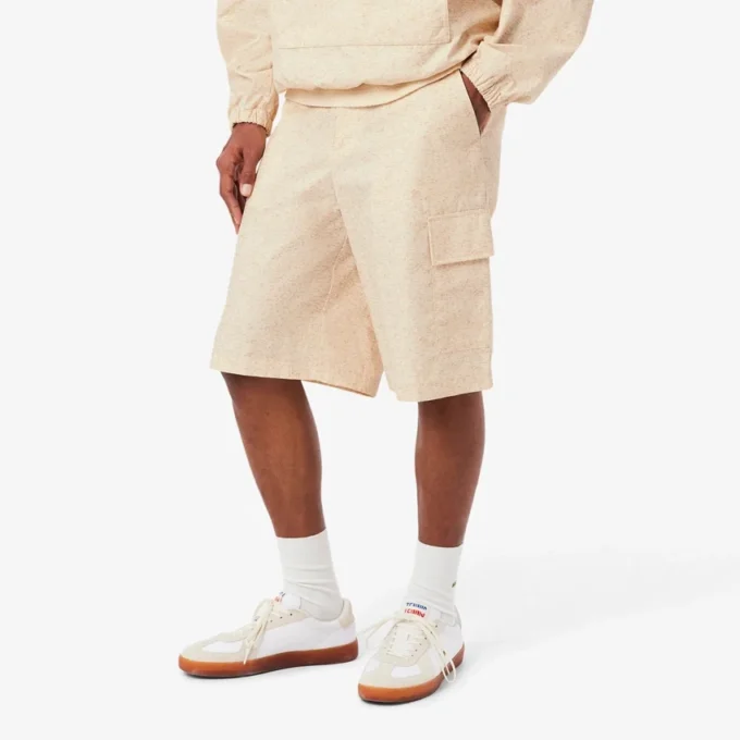 Bermudashorts i rakt snitt med tryck Bermudashorts i rakt snitt med tryck