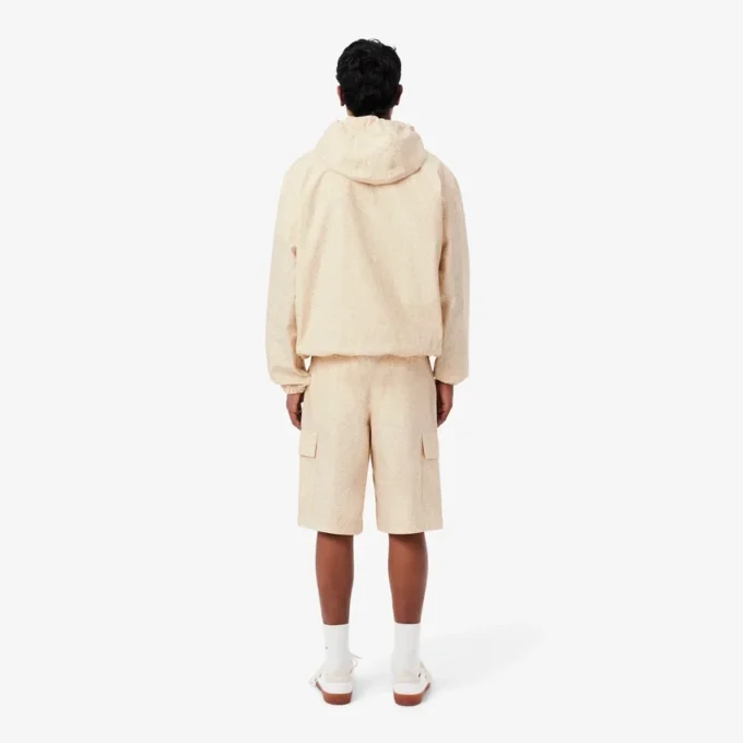 Bermudashorts i rakt snitt med tryck Bermudashorts i rakt snitt med tryck