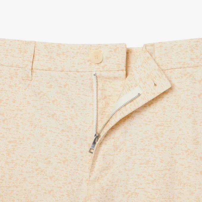 Bermudashorts i rakt snitt med tryck Bermudashorts i rakt snitt med tryck